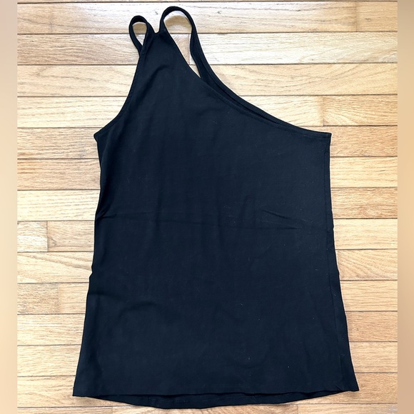 Torrid One Shoulder Double Strap Cut Out Tank - Picture 3 of 3